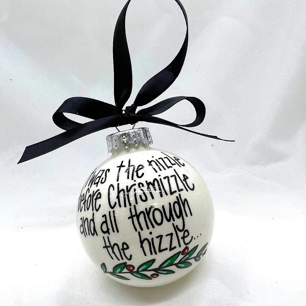 Christmas Ornament: ‘Twas the Night Before Chrismizzle I Handmade & Personalized